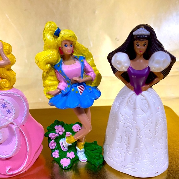 BARBIE VTG 1991 MCDONALD’S HAPPY MEAL TOY BUNDLE OF 3 PVC FIGURINES MATTEL - Picture 3 of 15